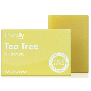 Friendly Soap Tea Tree & Turmeric Natural Soap