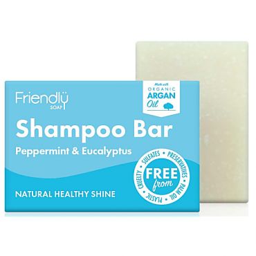 Friendly Soap Peppermint & Eucalyptus Shampoo Bar