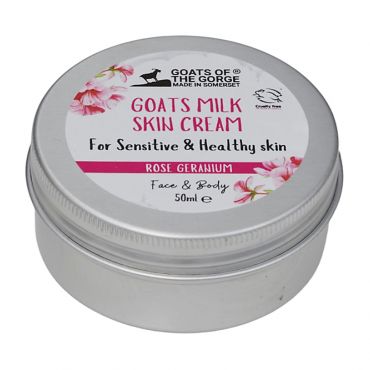 Goats of the Gorge Goats Milk Skin Cream 50ml - Geranium