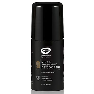 Green People For Men - No. 9: Mint & Pro-Biotics Roll-On Deodorant