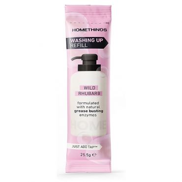 Homethings Eco Washing Up Liquid Refill Sachet - Wild Rhubarb