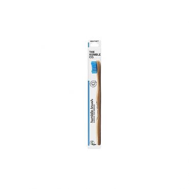 The Humble Co. Bamboo Toothbrush Adult Soft - Blue
