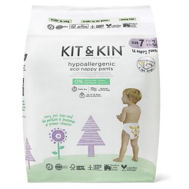 Kit & Kin Pull Ups -  Size 7 XXL (16 pack)