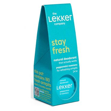 The Lekker Company Deodorant - Peppermint & Rosemary