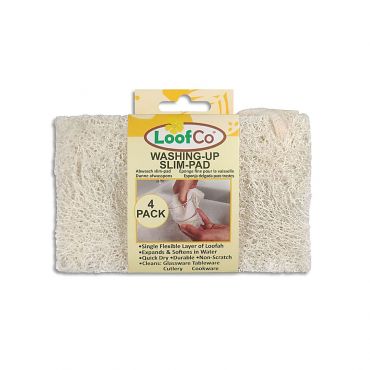 LoofCo Washing-Up Slim Pad - 4-Pack