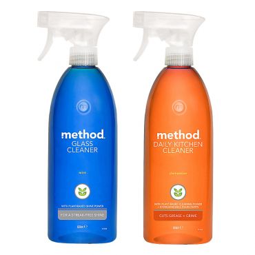 Method Glass Cleaner & Daily Kitchen Spray Bundle