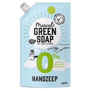 Marcel's Green Soap Handsoap 0% 500ml Refill