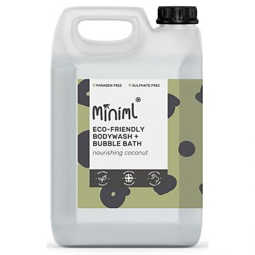 Miniml Nourishing Coconut Bodywash & Bubblebath -  5L