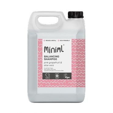Miniml Balancing Hair Shampoo - Pink Grapefruit & Aloe Vera 5L