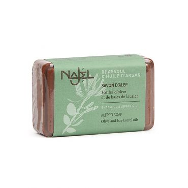 Najel Aleppo Soap - Argan Oil with Lava Clay