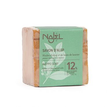 Najel Aleppo Olive Soap (12% Bay Laurel Oil)