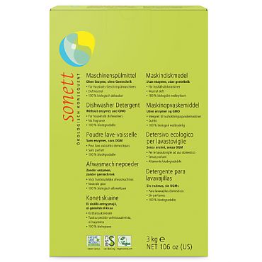 Sonett Dishwasher Powder - 3kg