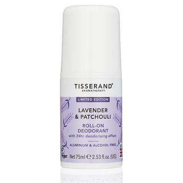Tisserand Lavender & Patchouli Roll-On Deodorant - Limited Edition
