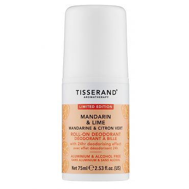 Tisserand Mandarin & Lime Roll-On Deodorant - Limited Edition