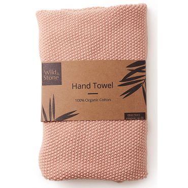 Wild & Stone Hand Towels - Rose