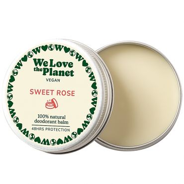 We Love The Planet Vegan Deodorant Balm - Sweet Rose