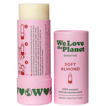 We Love The Planet Sensitive Deodorant Stick - Soft Almond