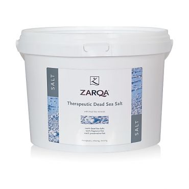 ZARQA 100% Pure Therapeutic Dead Sea Salt 5kg