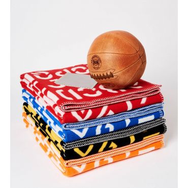 Blanket Alphabeta Team Colors Blanket Black & Yellow - BYREDO