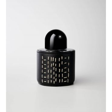 Kantha Perfume Holder M - In Black Leather - BYREDO