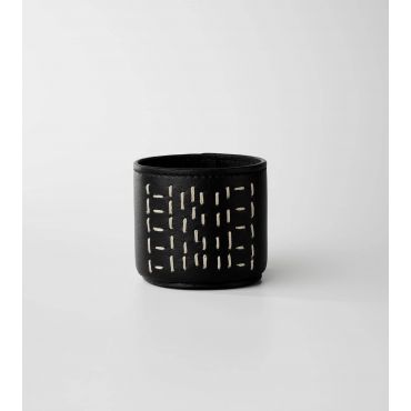 Kantha Perfume Holder S - In Black Leather - BYREDO