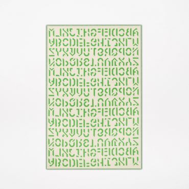 Alphabeta Blanket Classic green Hd25 - BYREDO