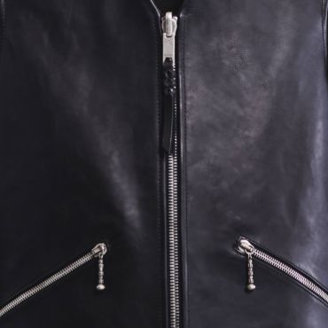 The Rizon Leather Vest M - BYREDO