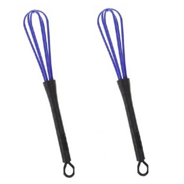 Plastic Whisk For Hair Colouring - Blue - pack of 2