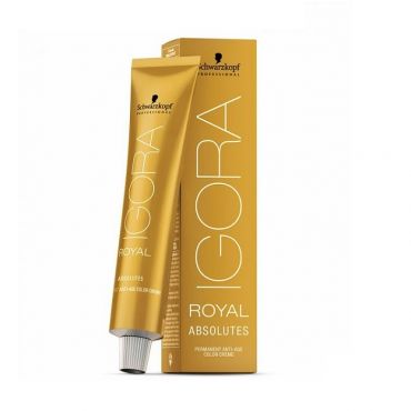 Schwarzkopf Igora Royal Absolutes 60ml, Permanent Anti-Age Color Creme - 7-50 Medium Natural Golden Blonde