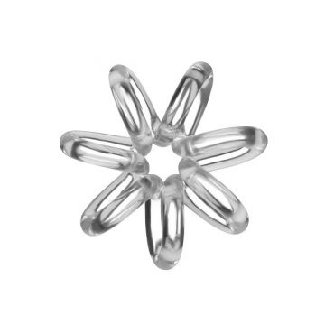 Invisibobble NANO Crystal Clear Hair Ring Bracelet x3 - Hair Ring - (2pks)