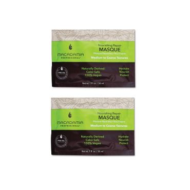 Macadamia Nourishing Repair Oil Treatment 10ml - Repair Masque 30ml (2pks)