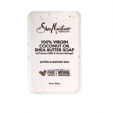 Shea Moisture 100% Virgin Coconut Oil Daily Hydration Shampoo - Bar Soap 8oz