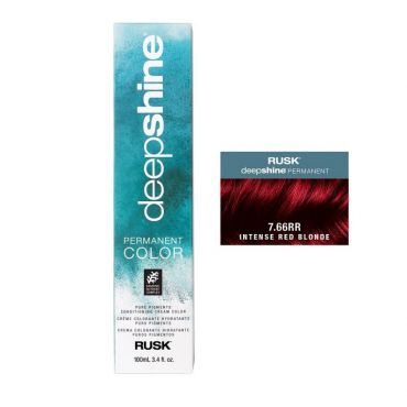 Rusk Deepshine 7.66RR Intense Red Blonde Permanent Colour - Rusk