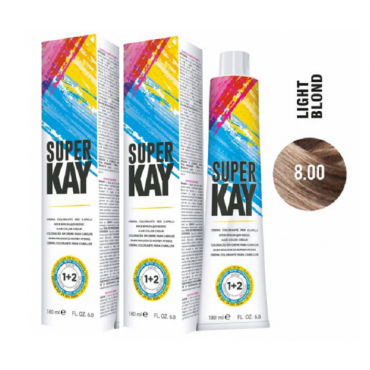 Super Kay 7.3 Golden Blond Permanent Hair Color Cream - Super Kay (2pks)