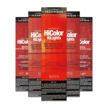L'Oreal HiColor Permanent Hair Colour - H7 Sizzling Copper