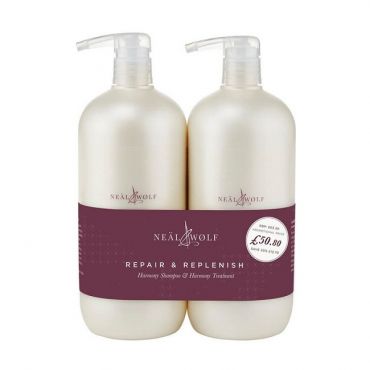 Neal & Wolf CLEANS & TREAT Ritual Shampoo & Harmony Treatment - Repair &amp; Replenish