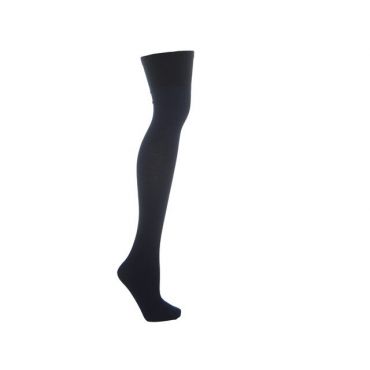 Extra Roomy Softhold® Warm Ribbed Hold‑ups 80 Denier
