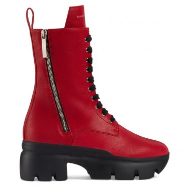 Giuseppe Zanotti APOCALYPSE Womens Boots Red