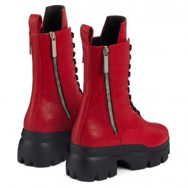 Giuseppe Zanotti APOCALYPSE Womens Boots Red