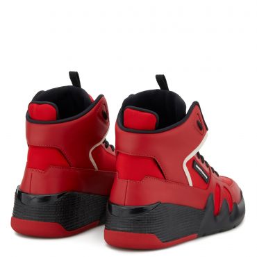 Giuseppe Zanotti TALON Mens High top sneakers Red