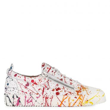 Giuseppe Zanotti FRANKIE Mens Low top sneakers White