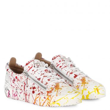 Giuseppe Zanotti FRANKIE Mens Low top sneakers White