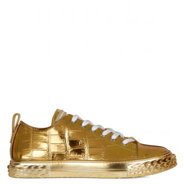 Giuseppe Zanotti BLABBER Mens Low top sneakers Gold