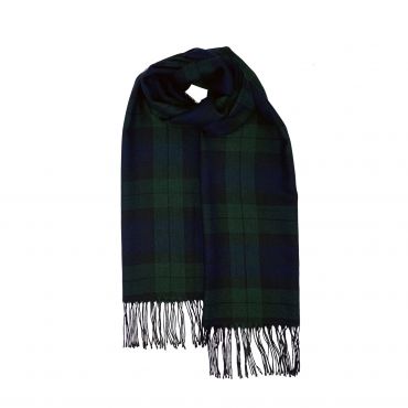 House of Edgar - Lambswool Scarf Black Watch Mod