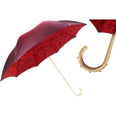 Pasotti Red Roses Umbrella