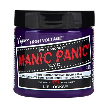 Manic Panic - High Voltage Semi-Permanent Hair Colour Cream - Lie Locks Purple (118ml)