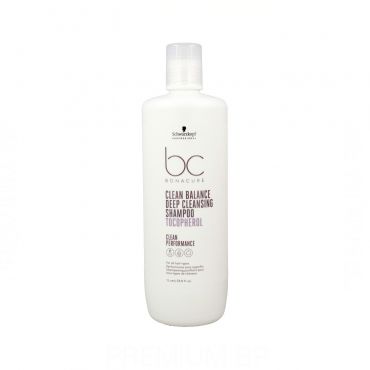 Schwarzkopf - Bonacure Clean Balance Deep Cleansing Shampoo (1000ml)