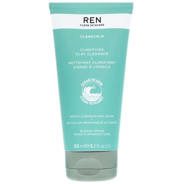 REN - ClearCalm Clarifying Clay Cleanser (150ml)