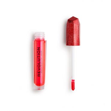 Makeup Revolution - Precious Stone Glitter Lip Topper in Ruby Crush