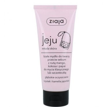 Ziaja - Jeju White Face Cleanser for Young Skin (75ml)
